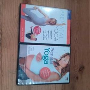 2 prenatal yoga DVD's